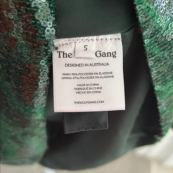 The Wolf Gang Brillo Sequin Dress, RTR